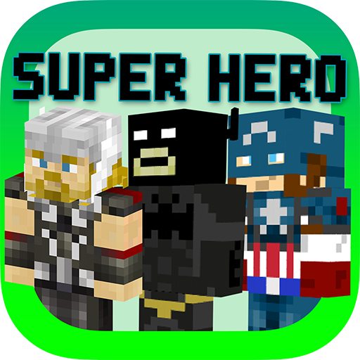 Super Hero Skins for PE - Best Skin Simulator and Exporter for Minecraft Pocket Edition