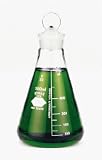 Kimble Chase 26600-250 Erlenmeyer Flasks w/TS Stoppers, 250ml, Graduated [pack of 1]