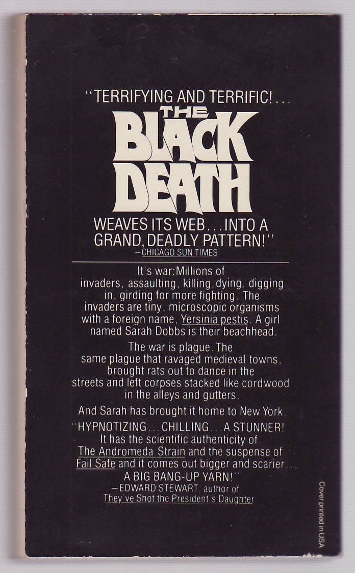 The Black Death: Gwyneth Cravens, John S. Marr: 9780345271556 ...