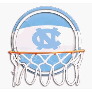 PTC Intl 03139 University Of North Carolina Tar Heels Neon Basketball Hoop