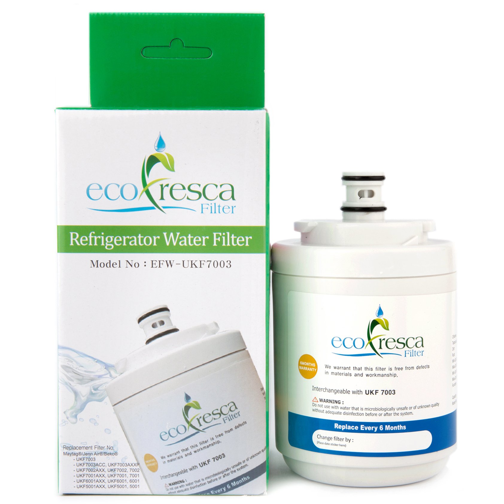 Maytag Jenn Air water filter replacement by ecofresca EFWUKF70 is