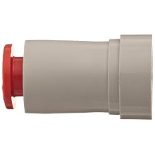 SMC KDM Series Polybutylene Terephthalate Rectangular Socket Side Multi-Connector, 1/4" Tube OD