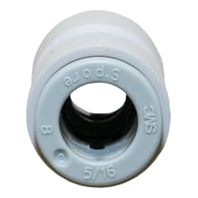 SMC KQ2H08-00A PBT Push-to-Connect Tube Fitting, Straight Union, 8 mm Tube OD