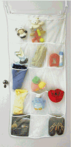 15 Pocket over the door room / closet organizer