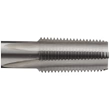 Union Butterfield 1546(NPTF) High-Speed Steel Pipe Tap, Uncoated (Bright) Finish, Round Shank with Square End