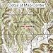 USGS Topographic Quadrangle Map - Modesto, Indiana (Folded/Waterproof)