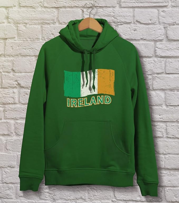 TeeStars Women's - Ireland Flag Hoodie at Amazon Women's Clothing ...