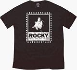 Rocky Movie Its Not Over Until its Over Stallone Black T-shirt