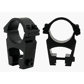 1 Inch Rings See Through High Mount For 3 8 Dovetail by 