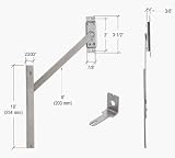 10 Window Limit Device With Key Release