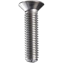 Stainless Steel 18-8 Machine Screw, Vented Flat Head, Phillips Drive (Metric)
