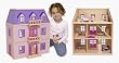 Multi-Level Solid Wood Dollhouse, by Melissa & Doug