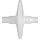 Whatman 6722-5001 VACU-GUARD PTFE Vacuum Protection Filters Disc, 15 psi Maximum Pressure, 3/8" to 1/2" inch Stepped Barb, 60mm Diameter (Pack of 10)