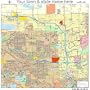 Street & Road Map of Auburn Hills, Michigan MI - Printed poster size wall atlas of your home town