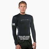 XSPAN Mens 1.5mm Long Sleeve Rashguard By Neosport