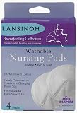 Lansinoh Washable Nursing Pads, 12 ct