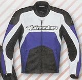 ALPINESTARS GP PLUS LEATHER JACKET BLUE 48 310-097-70-48