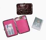 CROC Print - MINI Flat Frame Wallet / Small Size Opera Wallet by Eliebags