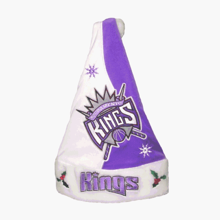 Sacramento Kings Santa Claus Christmas Hat - NBA Basketball