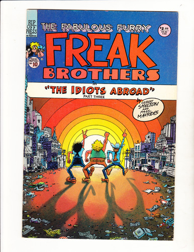 The Freak Brothers Streaming Fabulous Furry Freak Brothers in "The Idiots Abroad" (Part Three