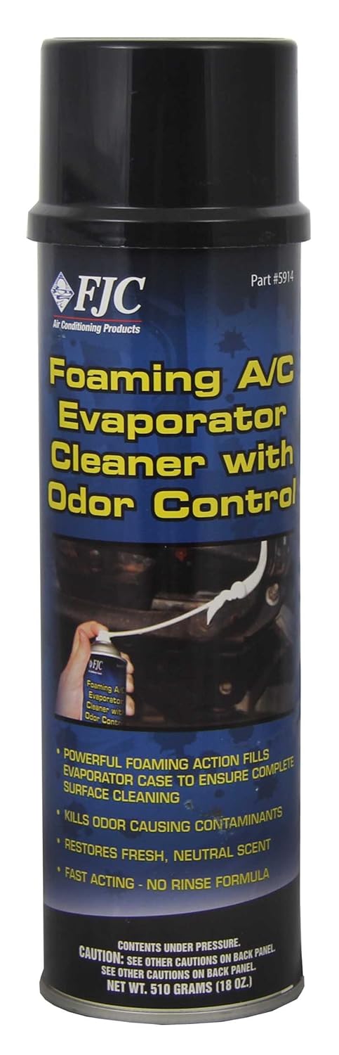 Amazon.com: FJC 5914 Foaming Evaporator Cleaner - 18 oz.: Automotive