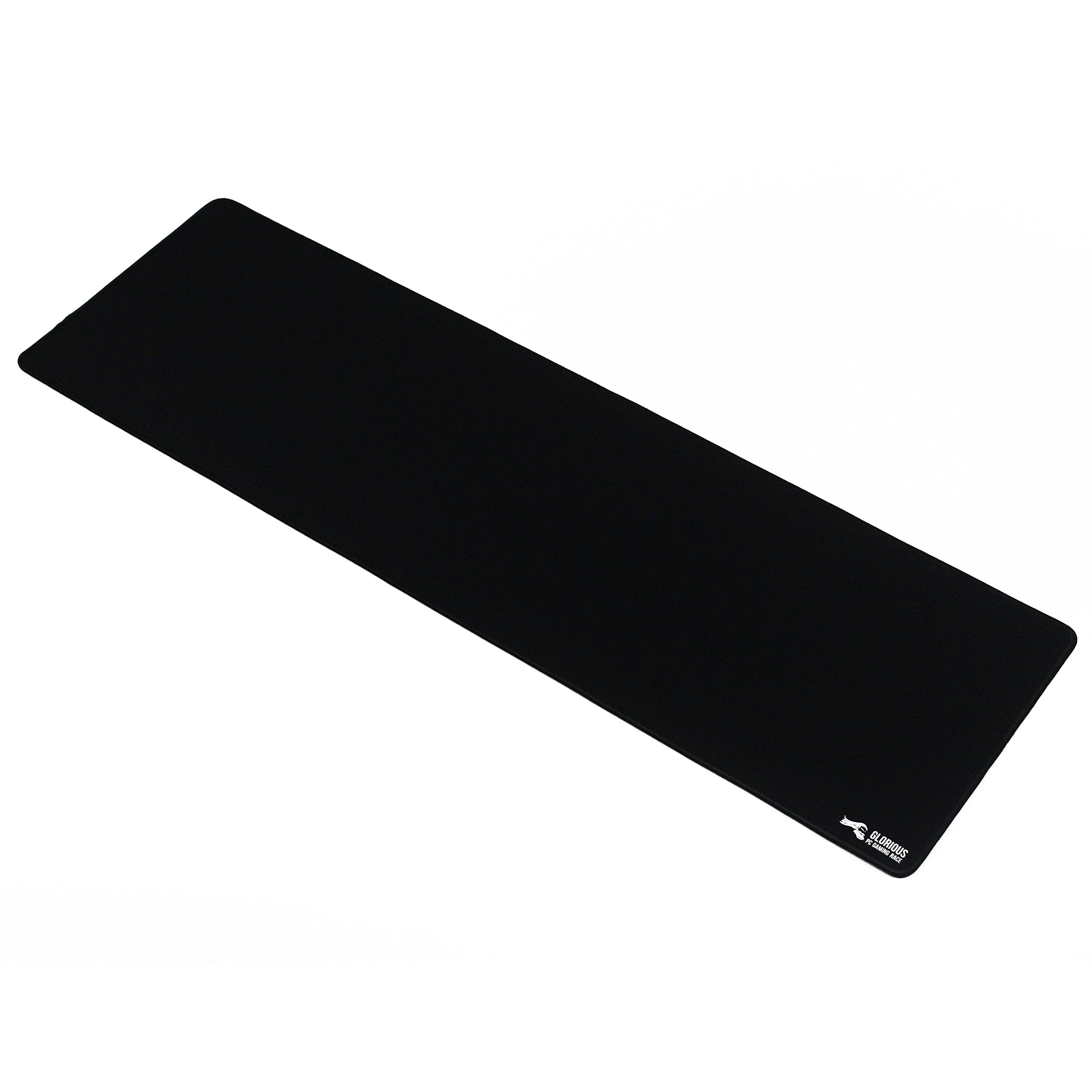 Glorious Extended Gaming Mouse Mat / Pad XXL Large Wide (Long) Black