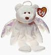 Ty Beanie Babies - Halo the Angel Bear Retired