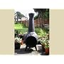 GRAPEVINE CAST IRON CHIMNEA CHIMINEA