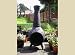 GRAPEVINE CAST IRON CHIMNEA CHIMINEA