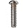 Chrome Plated Steel Socket Cap Screw, Button Head, Hex Socket Drive
