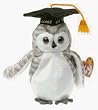 Ty Beanie Babies - Wiser the Owl (Retired).