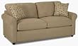 Klaussner Furniture 24900AQSL Brighton Air Coil Queen Sleeper - Camel