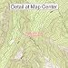 USGS Topographic Quadrangle Map - Plenty Coups Peak, Wyoming (Folded/Waterproof)