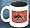 Innovative White Ceramic Clown Trigger Coffee Mug ( Style: Clown Trigger (GP-6396) )