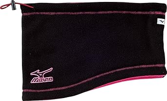 【クリックで詳細表示】(ミズノ)Mizuno ネックフォーマーリバーシブルフリース A60BH360 94 ブラック×ローズ F ： 服＆ファッション小物通販 ｜ Amazon.co.jp