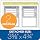 Adams You've Got A Message Pad, 5.25 x 7.33 Inch, 2-Part, Carbonless, 2 Messages per Page, 200 Sets, White and Canary (SC5702WS)