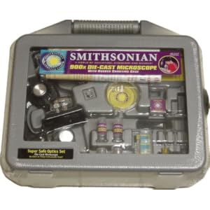 Smithsonian 900 x microscope with Case by NSI