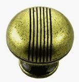 1.25 AB Striped Knob