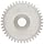 Plastic PowerDrive 10M040B8 Polyoxymethylene Spur Gear, 20 Degree Pressure Angle, 40 Teeth x 8mm Bore x 40mm Pitch Diameter 1,0 Module