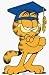 Search : Garfield Graduate Cartoon Show Large Life-Size Cardboard Standup Standee Cutout Poster