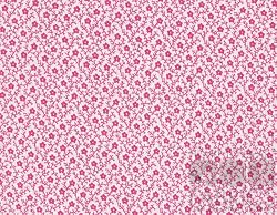 By The Yard Marie Osmond Fuchsia Petite Flower Fabric