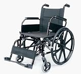 Karman Healthcare KM8020F-HB With Disc Brake Systems- Spoked Wheels- Black Frame- Same as KM8020F.