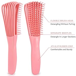 Bestool Detangling Brush For Natural Hair Detangler For Afro