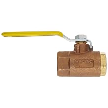 Apollo 70LF-100 Series Bronze Ball Valve, Potable Water Service, Two Piece, Inline, Lever, NPT Female