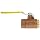 Apollo 70LF-100 Series Bronze Ball Valve, Potable Water Service, Two Piece, Inline, Lever, NPT Female