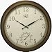 Outdoor Living : 24" Brass Finish Bezel with Time & Temp
