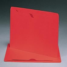 Smead Jacket, Letter, Straight, Flat, Red, 100 per Box (75509)