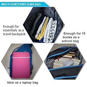 seeu plus oversized sling backpack
