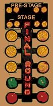 Drag Racing Christmas Tree Neon Sign
