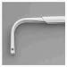 Levolor Kirsch A7004213287 45 to 82-Inch Width Heavy Duty Curtain Rod, White